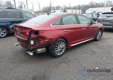 2015 Hyundai Sonata Limited from USA, damaged, VIN 5NPE34AF0FH031574